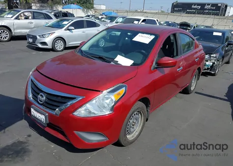 2017 Nissan Versa 1.6 Sv z USA, uszkodzony, nr VIN 3N1CN7AP5HL830896